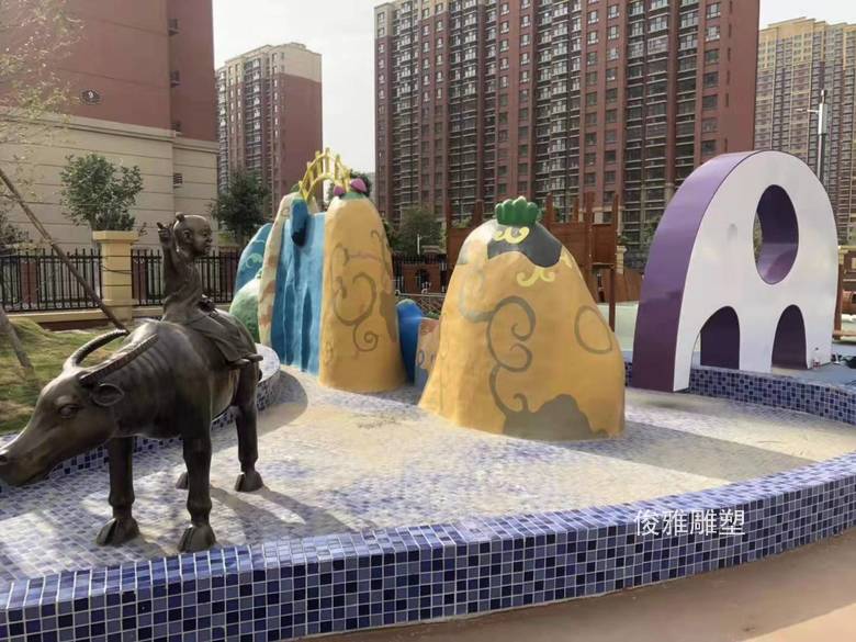 泰安碩園、和園幼兒園玻璃鋼雕塑